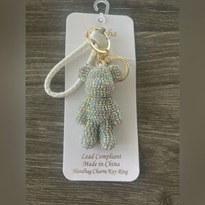 Natasha Handbag Charm/ Key Ring. NEW